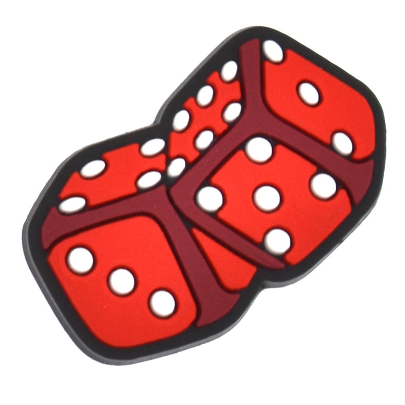 Wholesale Random 100pcs Las Vegas Series Shoes Accessories Shoes Charms