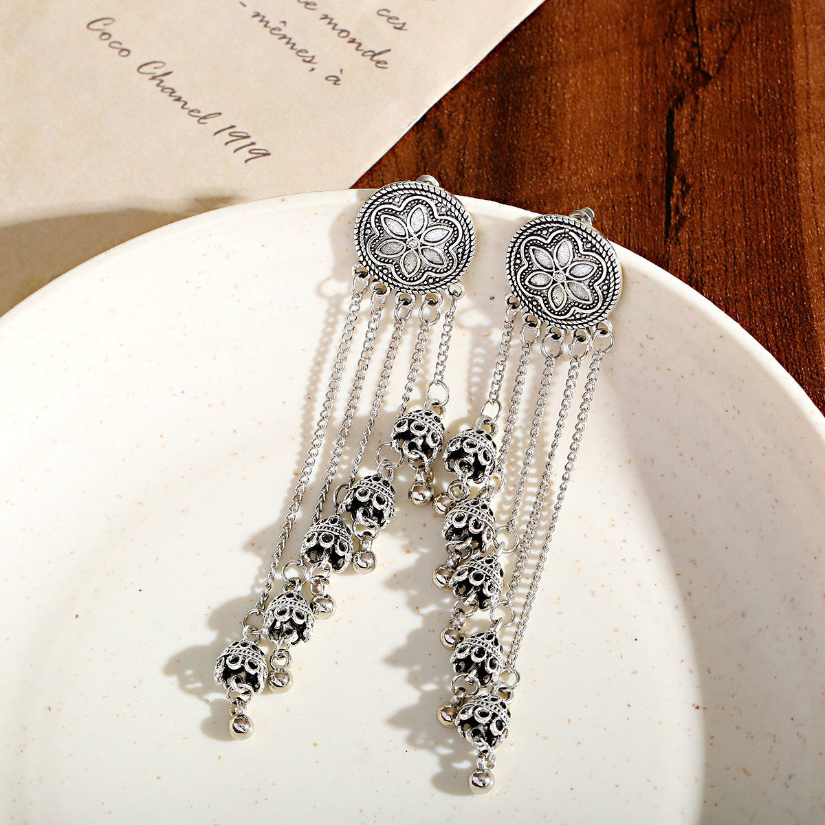 Wholesale Retro Ethnic Style Classic Irregular Earrings