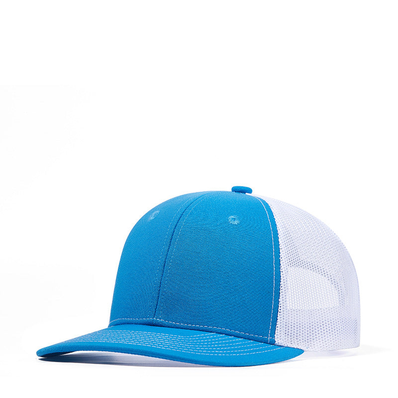 Wholesale Slightly Curved Breathable Sun Visor Mesh Hat Trucker Hat ACC-HT-WanKu002