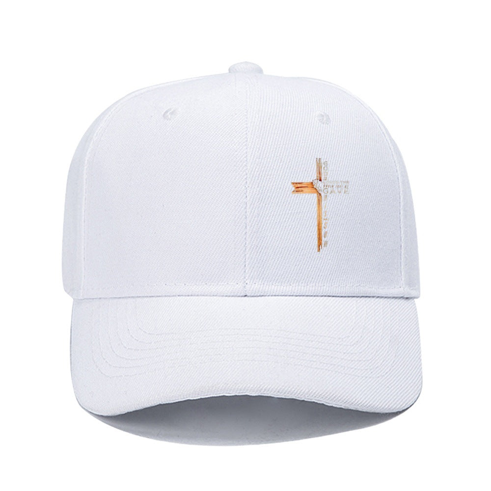 Wholesale  Cross  Printed Dad Hat Fashion Baseball Cap