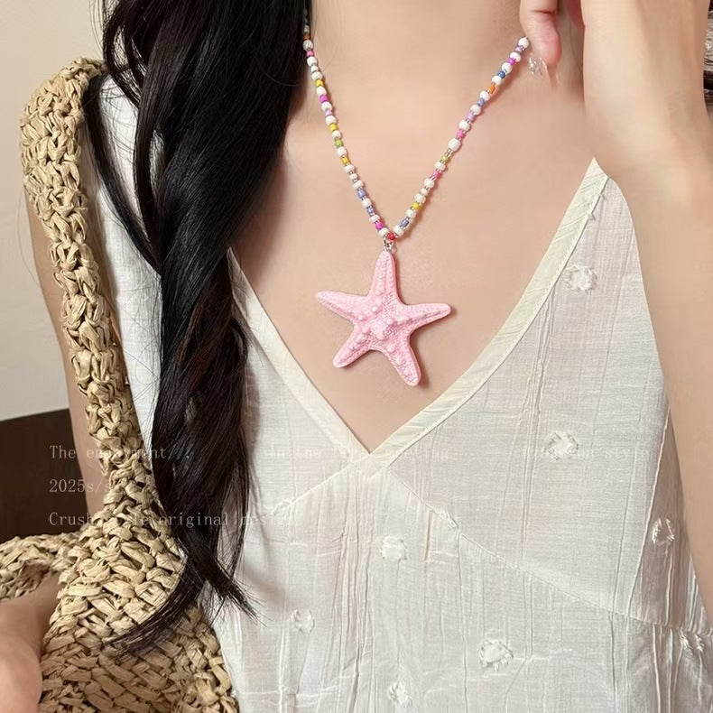 Wholesale  Natural Stone Shell Necklace