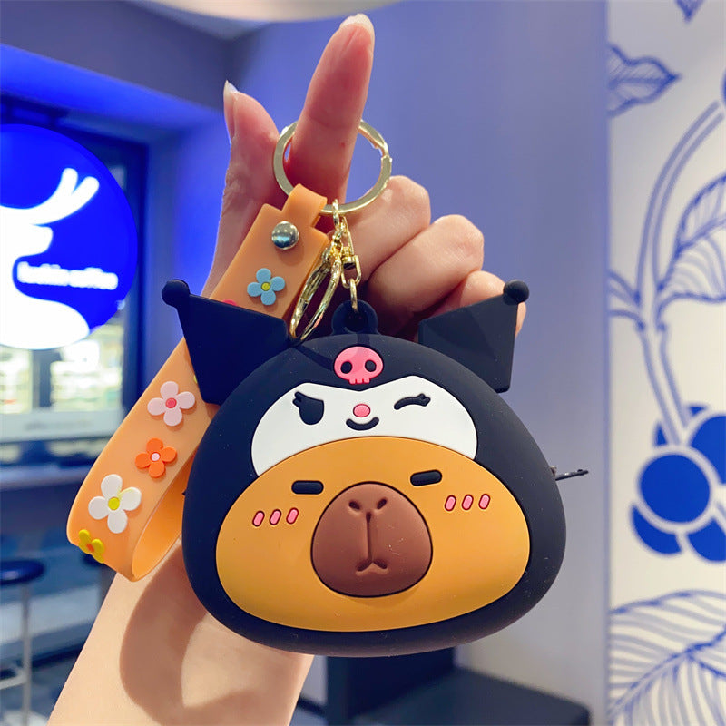 Wholesale Cartoon Cute Silicone Keychain ACC-KC-Kelan011