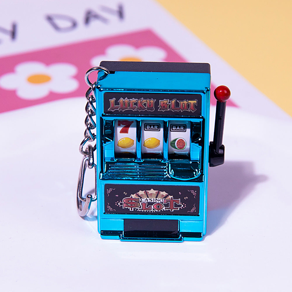 Wholesale Creative Mini Lottery Machine Game Keychains ACC-KC-Lans002