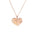 Wholesale  Stainless steel couple love kiss necklace Valentine's Day necklace