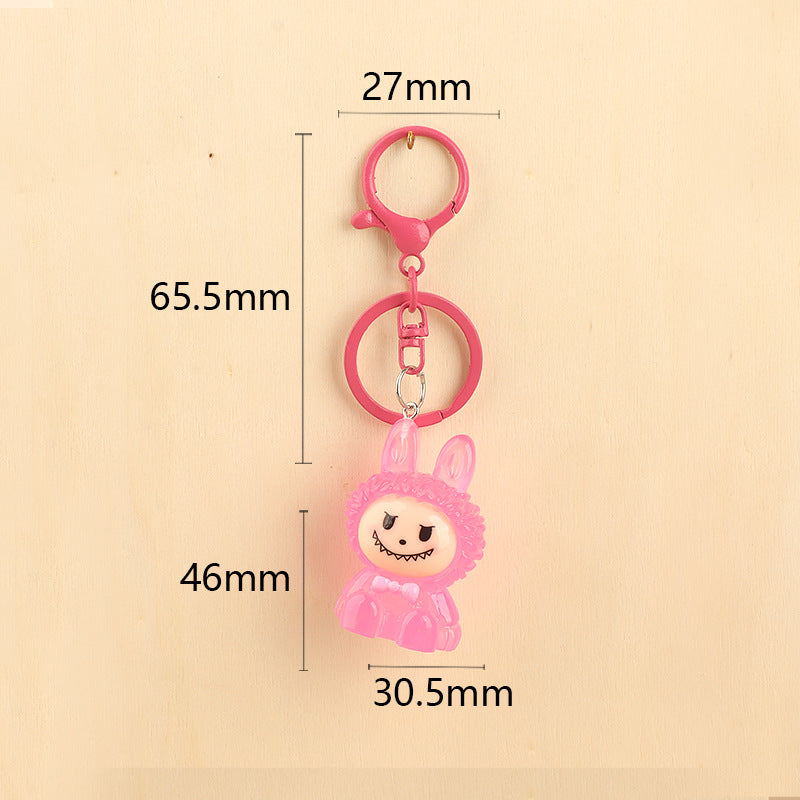 Wholesale Luminous Cartoon Three-Dimensional Cute Keychain