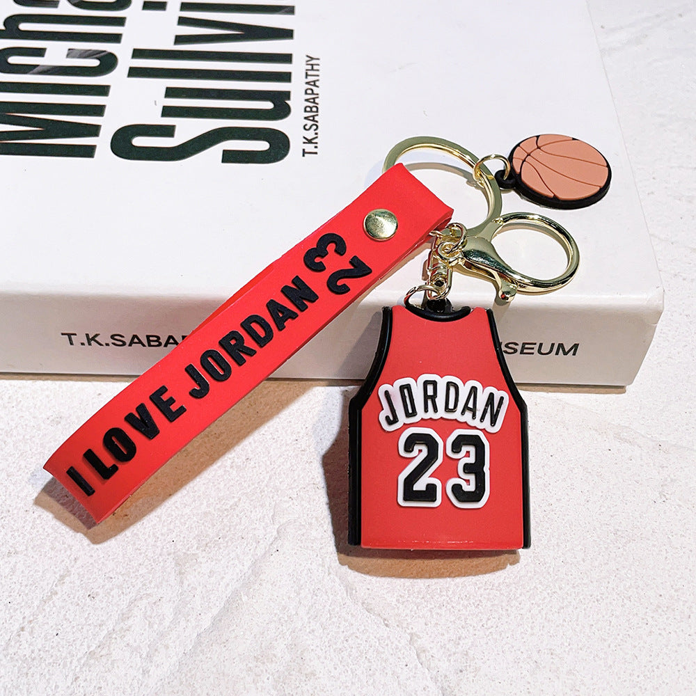 Wholesale Basketball jersey keychain