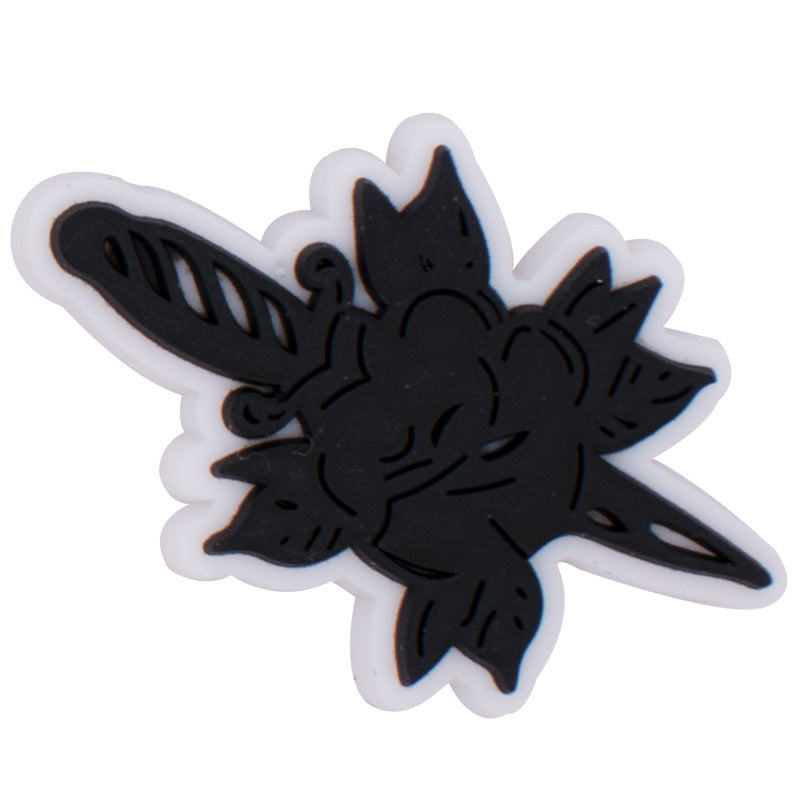 Wholesale  100pcs Random Halloween Carnival Party Shoes Accessories Shoes Charms