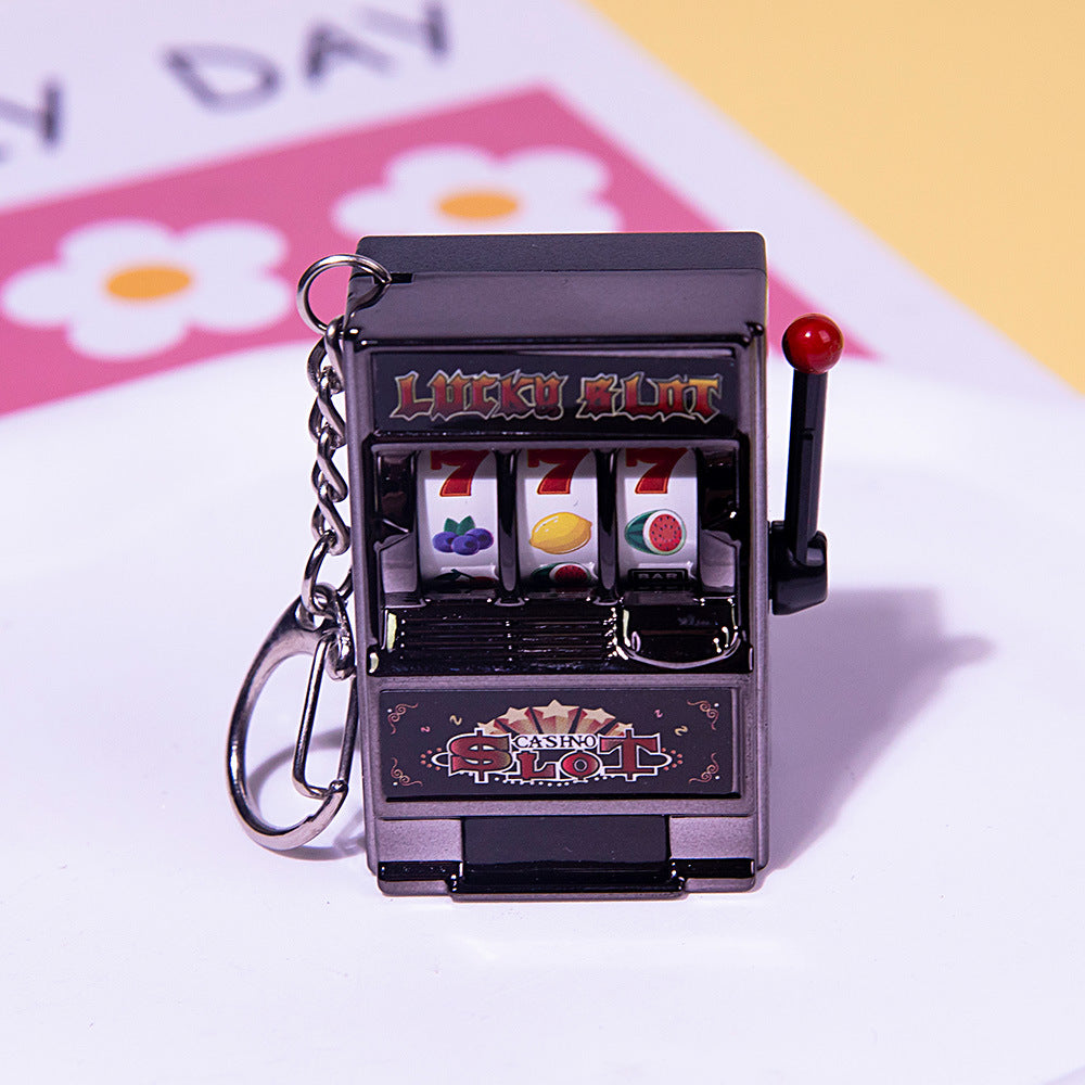 Wholesale Creative Mini Lottery Machine Game Keychains ACC-KC-Lans002