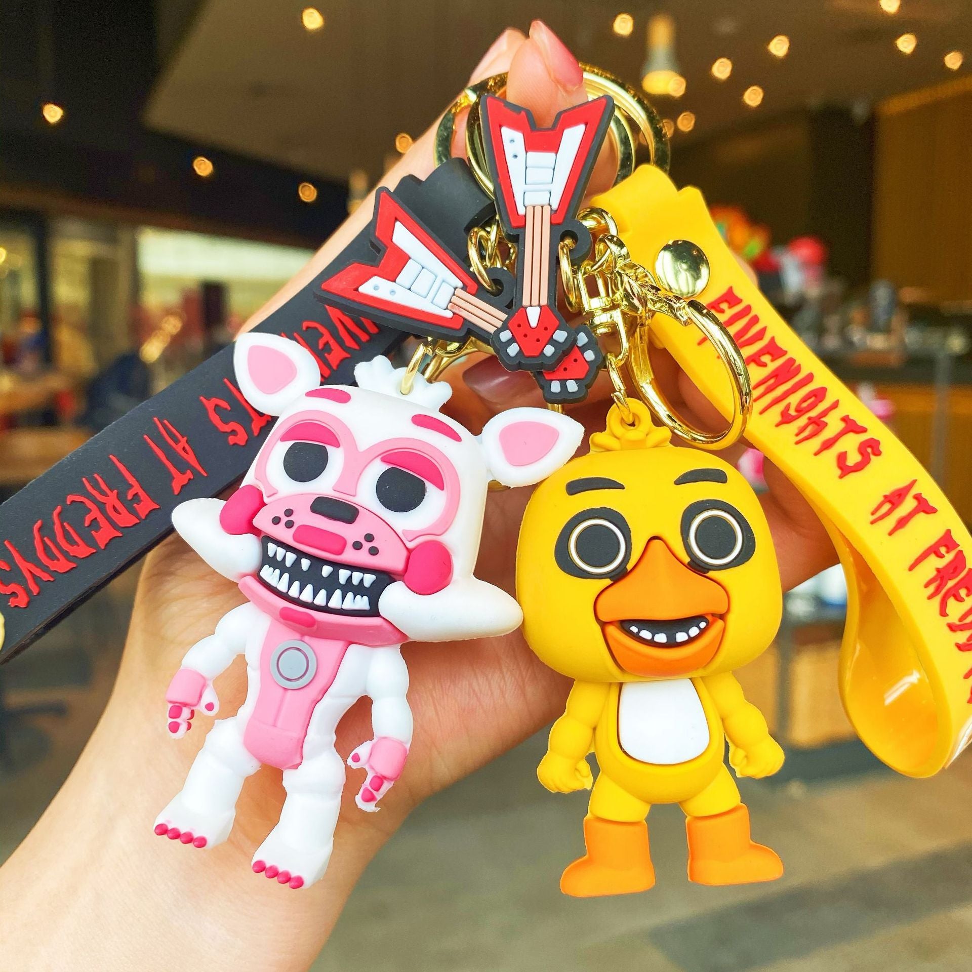 Wholesale Cartoon Anime Horror Silicone Keychains ACC-KC-MingTian002
