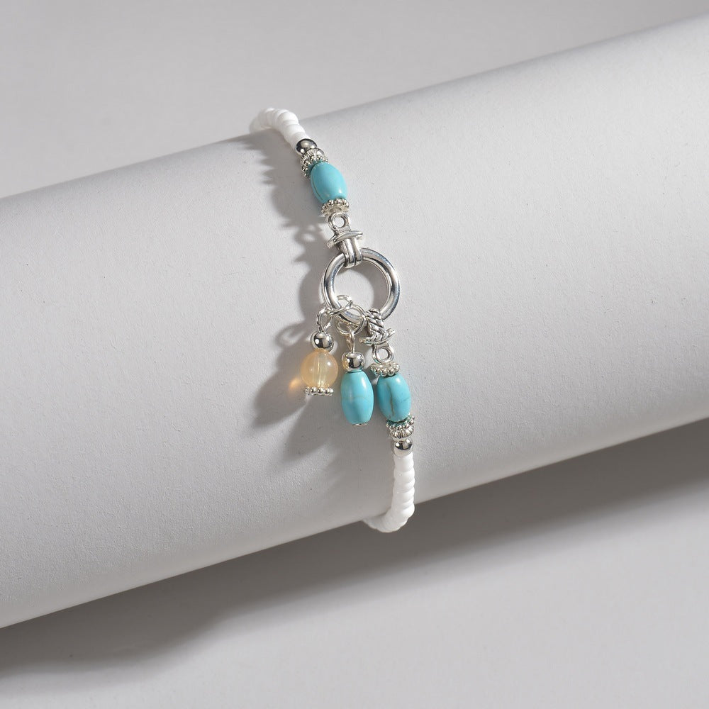 Wholesale Bohemian Literary Retro Style Simple Anklet