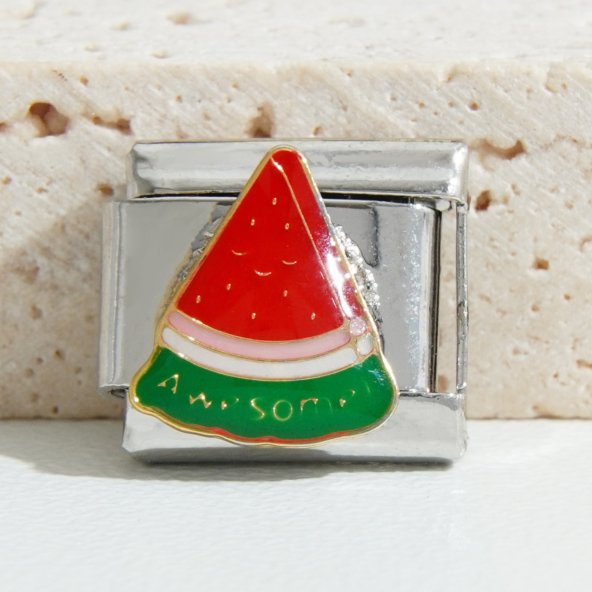 Wholesale Italian Charm Bracelet 9mm DIY Splicing Cute Creative Stainless Steel Composable Bracelet