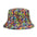 Wholesale  printing fisherman hat graffiti  double-sided basin hat tide