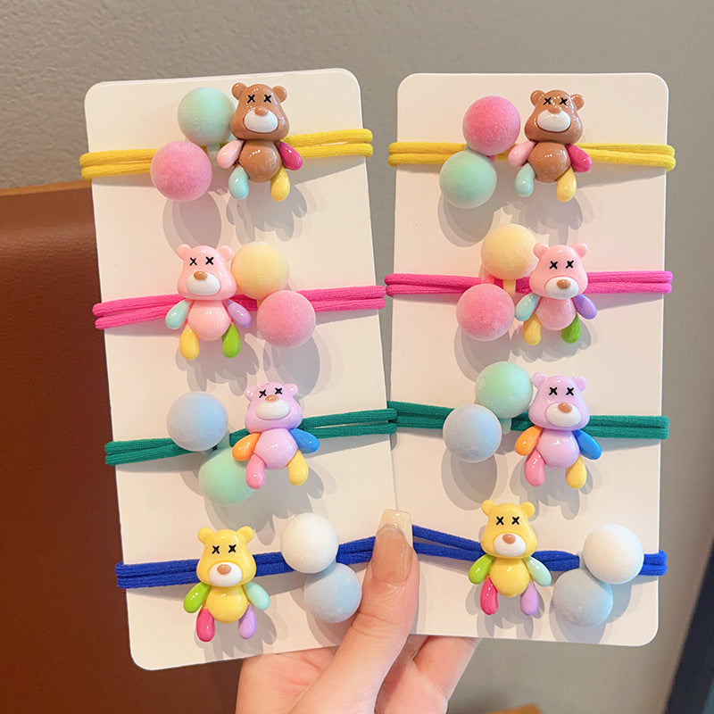 Wholesale Children's Cartoon Bear Candy Color Hair Band ACC-HS-Yint003