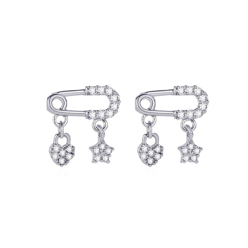 Wholesale Creative Pin Necklace  Clavicle Chain