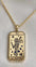 Wholesale  Tarot Pendant Necklace Retro Ethnic Commemorative Painting Oil Pendant