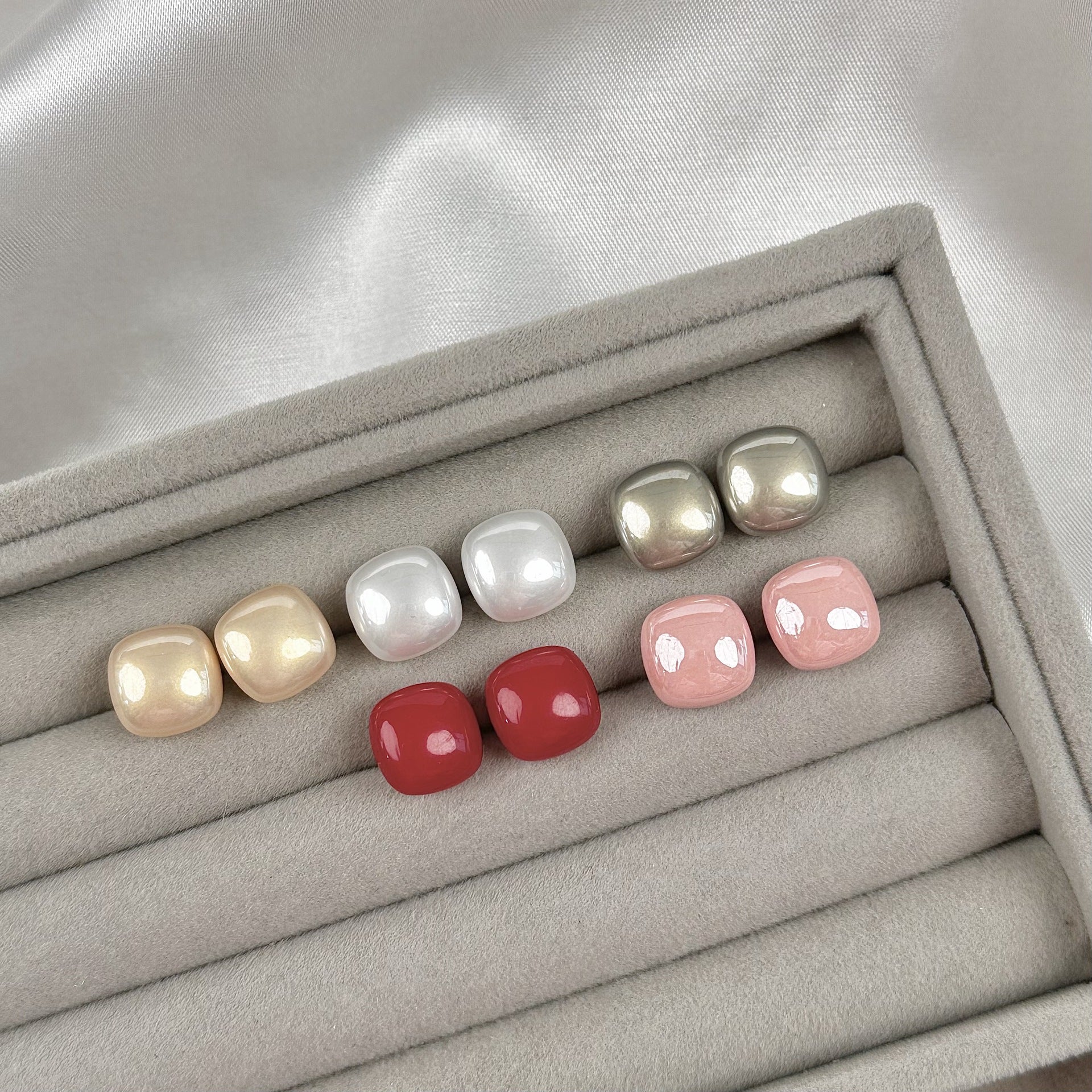 Wholesale Square Earrings Stud earrings