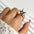 Wholesale  three-dimensional star ring rings spicy beauty opening ring