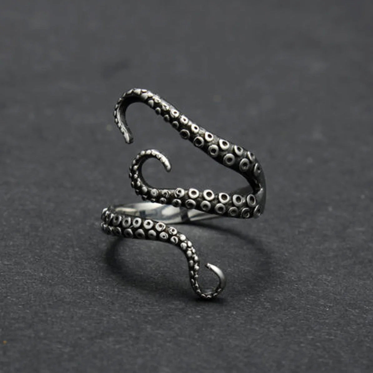 Wholesale Vintage Punk Style Design Octopus Ring