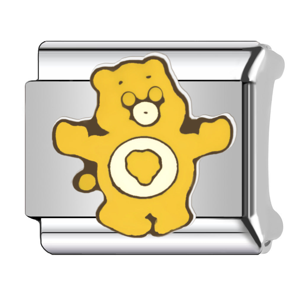 Wholesale  Italian Charm Bracelet 9mm DIY Splicing  Creative Stainless Steel Composable Bracelet