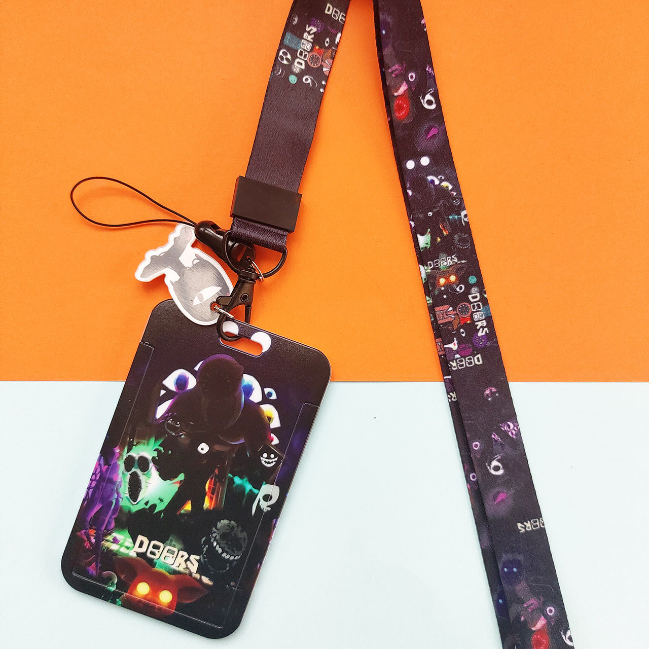 Wholesale 2pcs Cartoon Letter Lanyard Keychain ACC-KC-AShi001