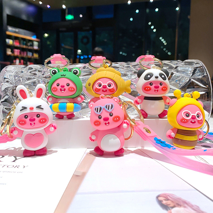 Wholesale Cartoon Keychains School Bag Pendant Creative Keychain ACC-KC-Gongz010