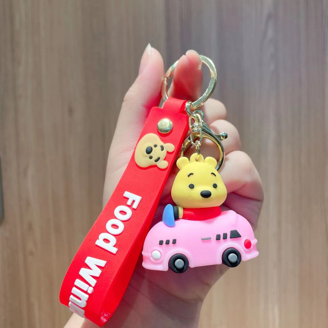 Wholesale Cartoon Cute Silicone Keychain ACCVIP-KC-Qichu004