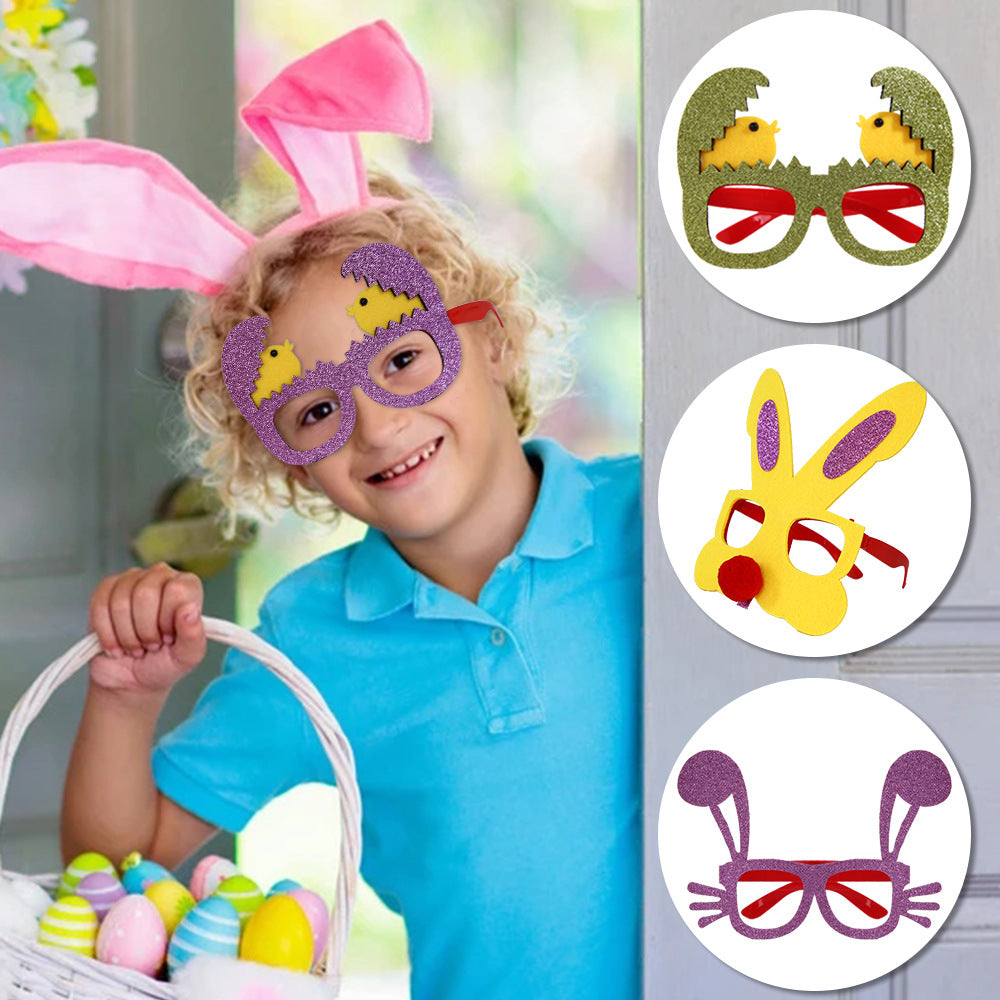 Wholesale Easter Egg Rabbit Chicken Glasses Ball Party Decorations