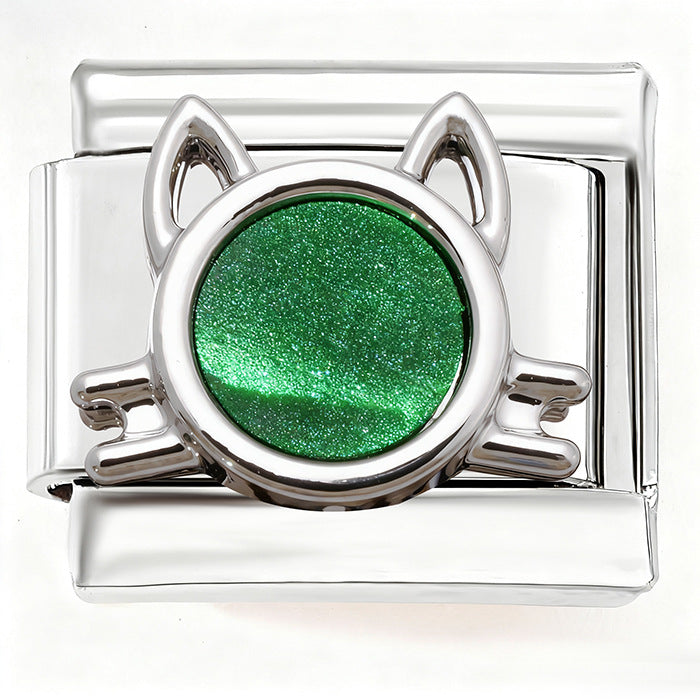 Wholesale Italian modular  DIYsingle color high gloss sparkly bracelet