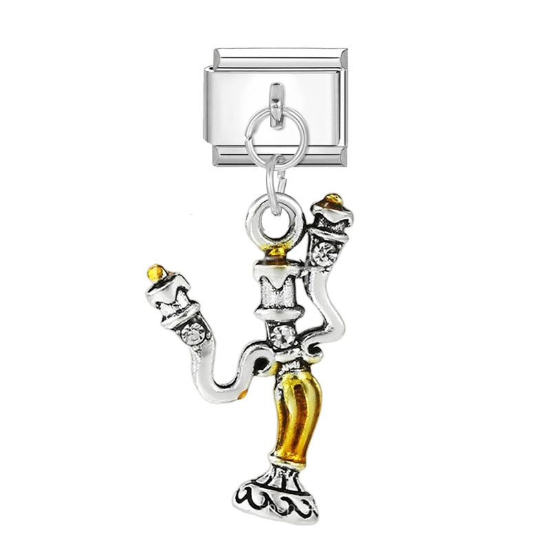 Wholesale Ocean Cartoon Modular Bracelet with Detachable Charms for Everyday Jewelry Accessory