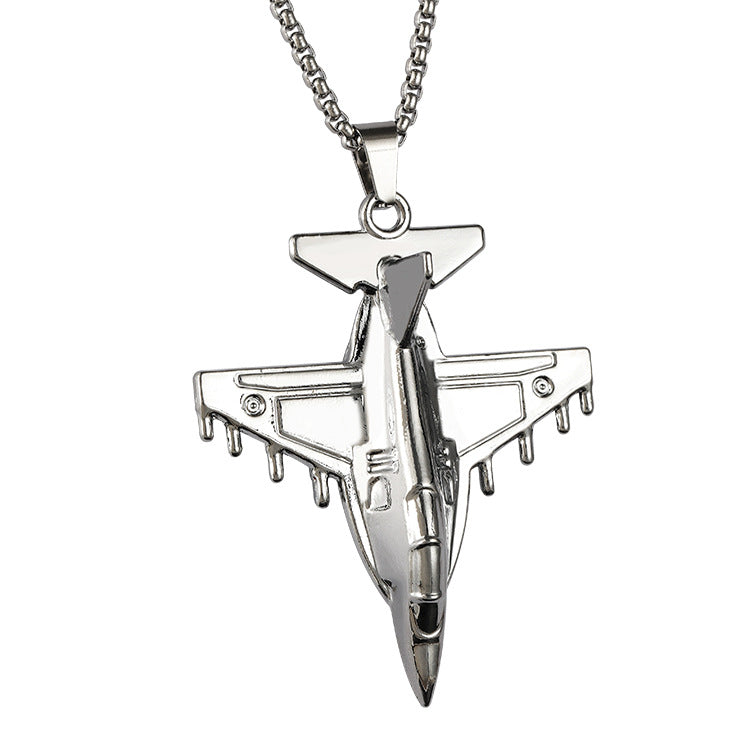 Wholesale  Model Stainless Steel Necklace  All-match Woolen Chain