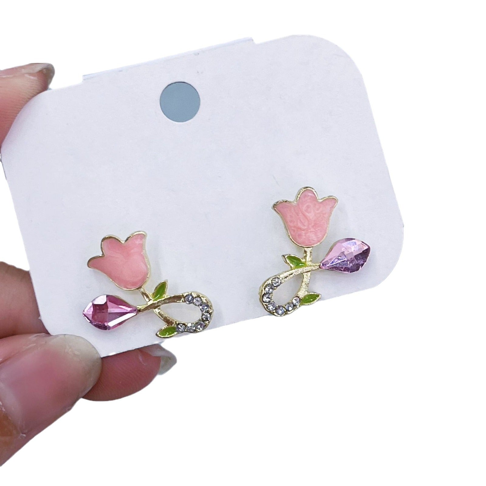 Wholesale Forest Style Earrings Flower Earrings ACC-ES-Hanxi013