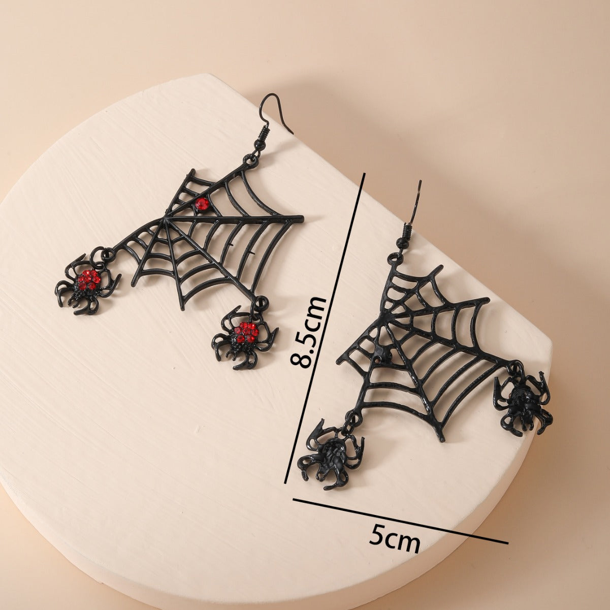 Wholesale Fashion  Web Earrings with Rhinestones for Nightclub,  Party Jewelry Accessory