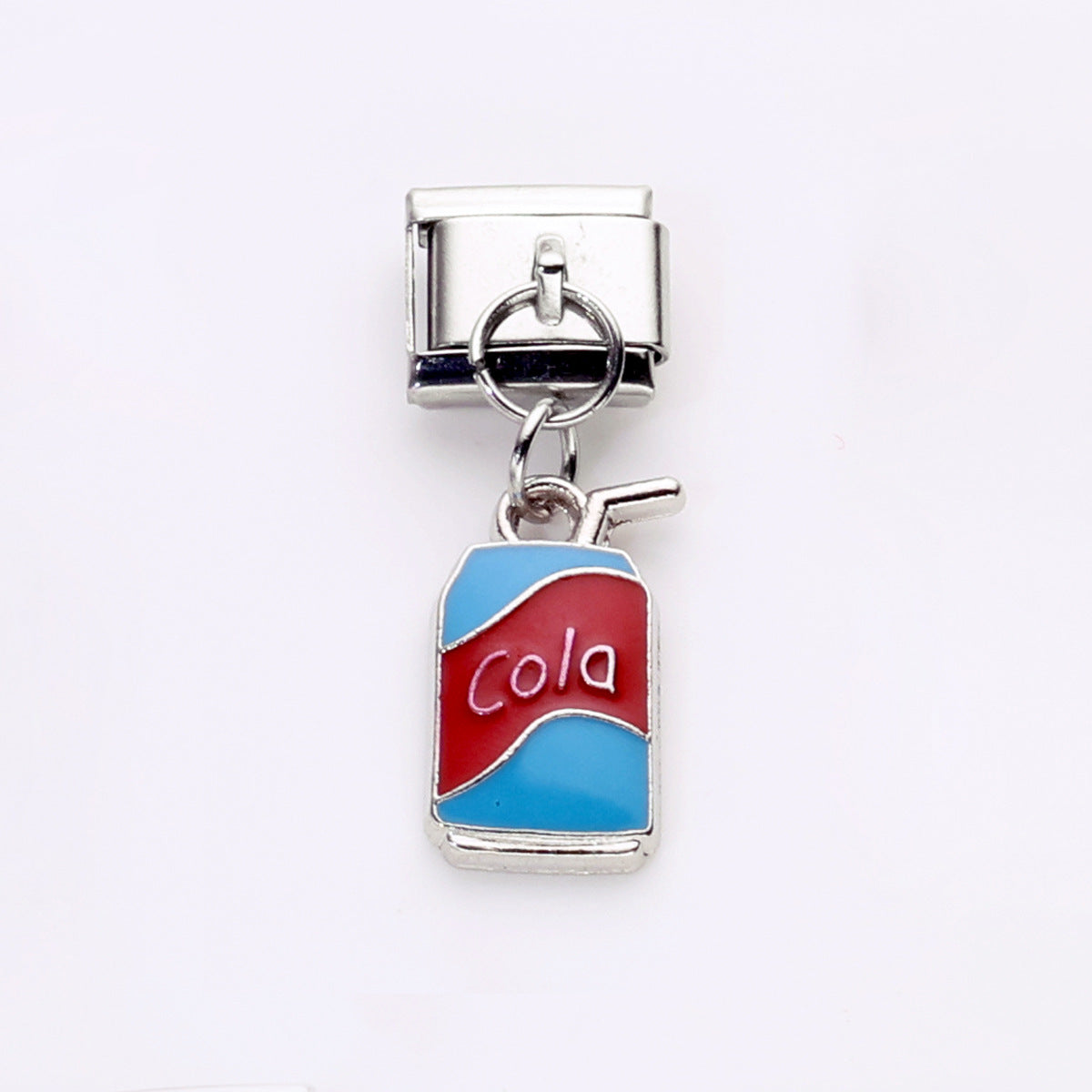 Wholesale 10pcs Italian Charm Bracelet 9mm DIY Splicing Heart Butterfly Pendant Stainless Steel Composable Bracelet