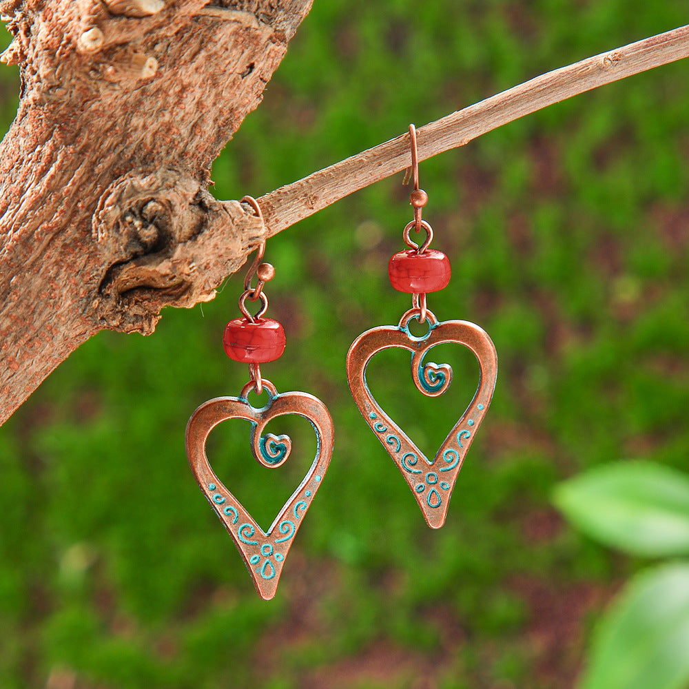 Wholesale Bohemian Tassel Earrings,  Handmade Beaded Alloy Earrings for Seaside Vacations,  Trendy Jewelry Accessory