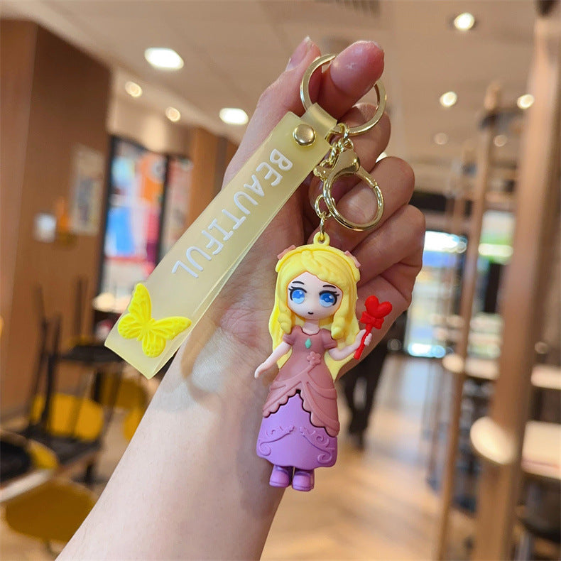 Wholesale Cartoon Cute PVC Keychain ACC-KC-Yuew001