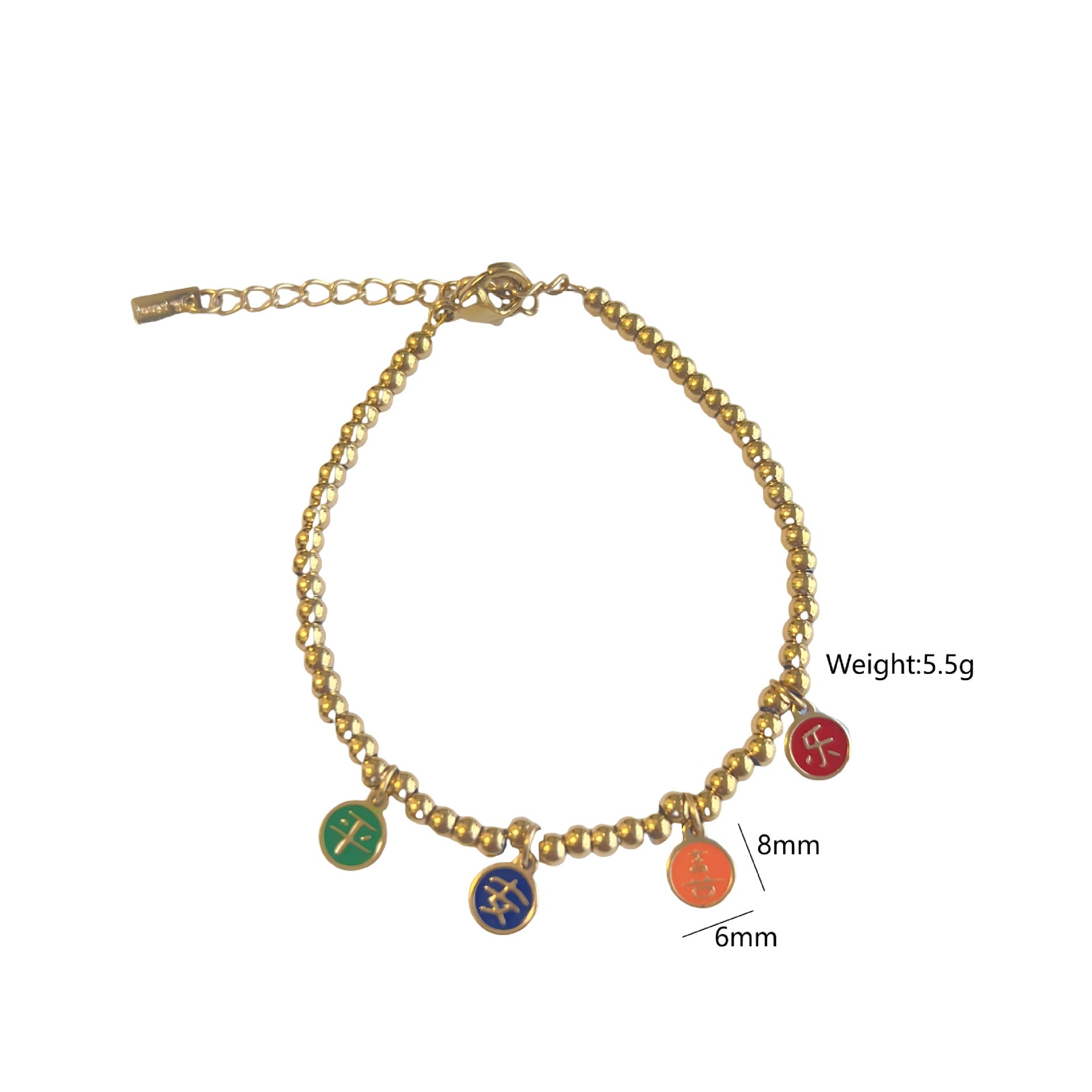 Wholesale stainless steel pearl natural stone bracelet jewelry