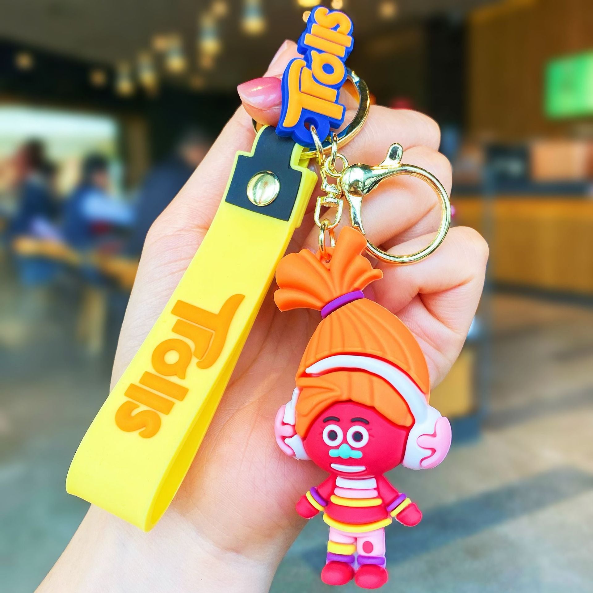 Wholesale Cartoon Cute Anime Silicone Keychains ACC-KC-MingTian004