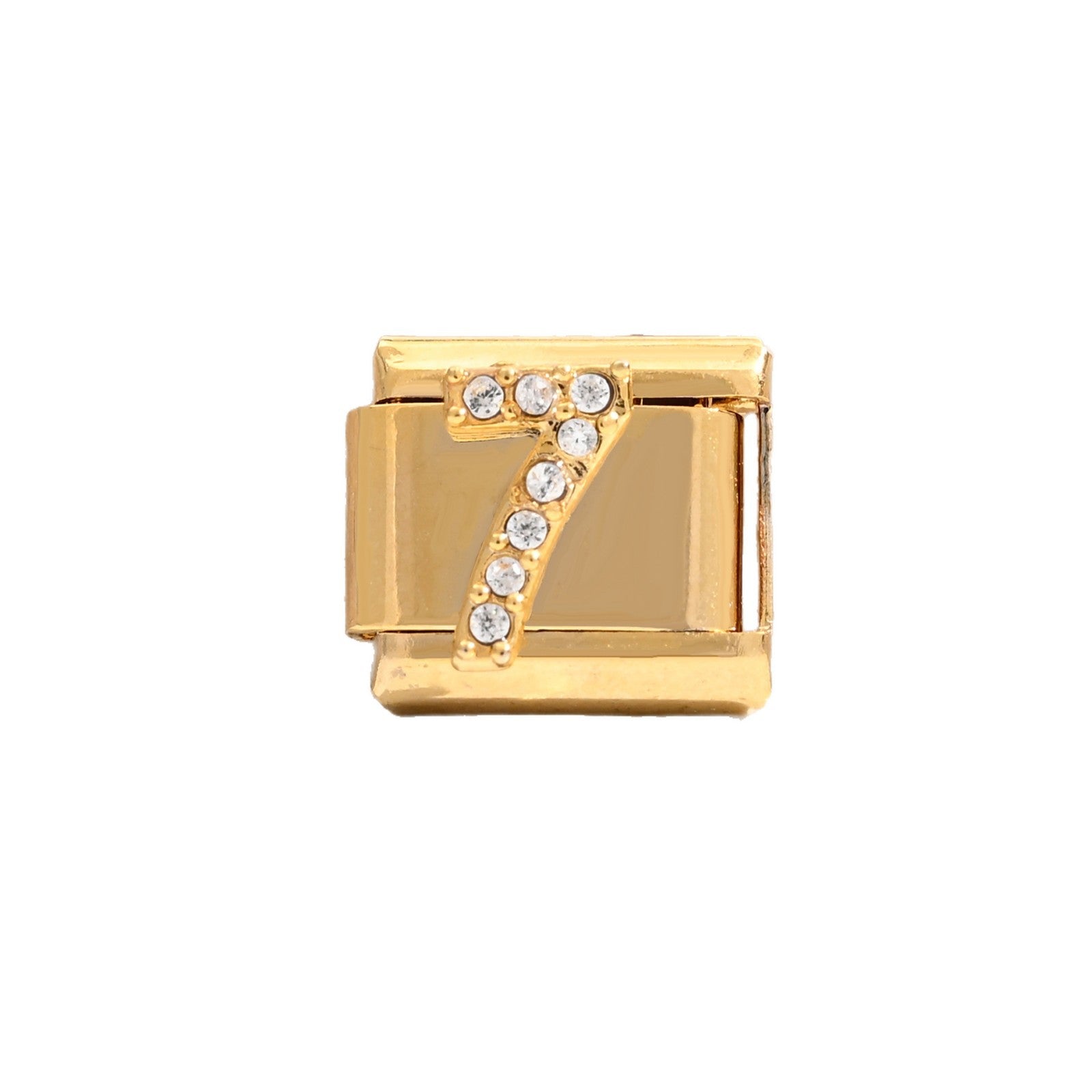 Wholesale Digital Italian Charm Starter Bracelets DIY sStainless Steel Composable Bracelet