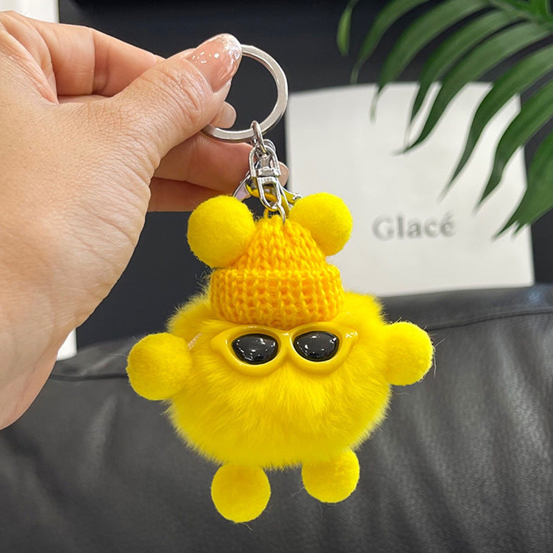 Wholesale Plush Briquettes Monster Keychains ACC-KC-Chengx003