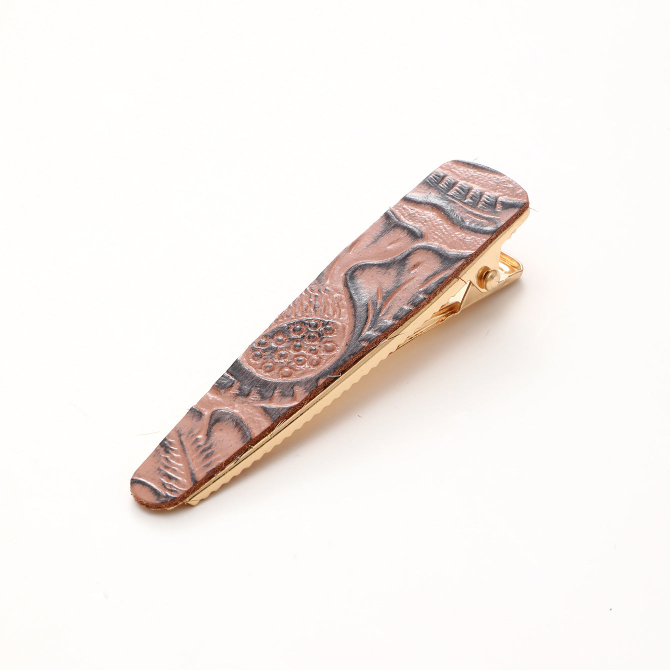 Wholesale Retro Leopard Cow Print Hair Clip,  Minimalist Design Side Clip for Everyday Styling