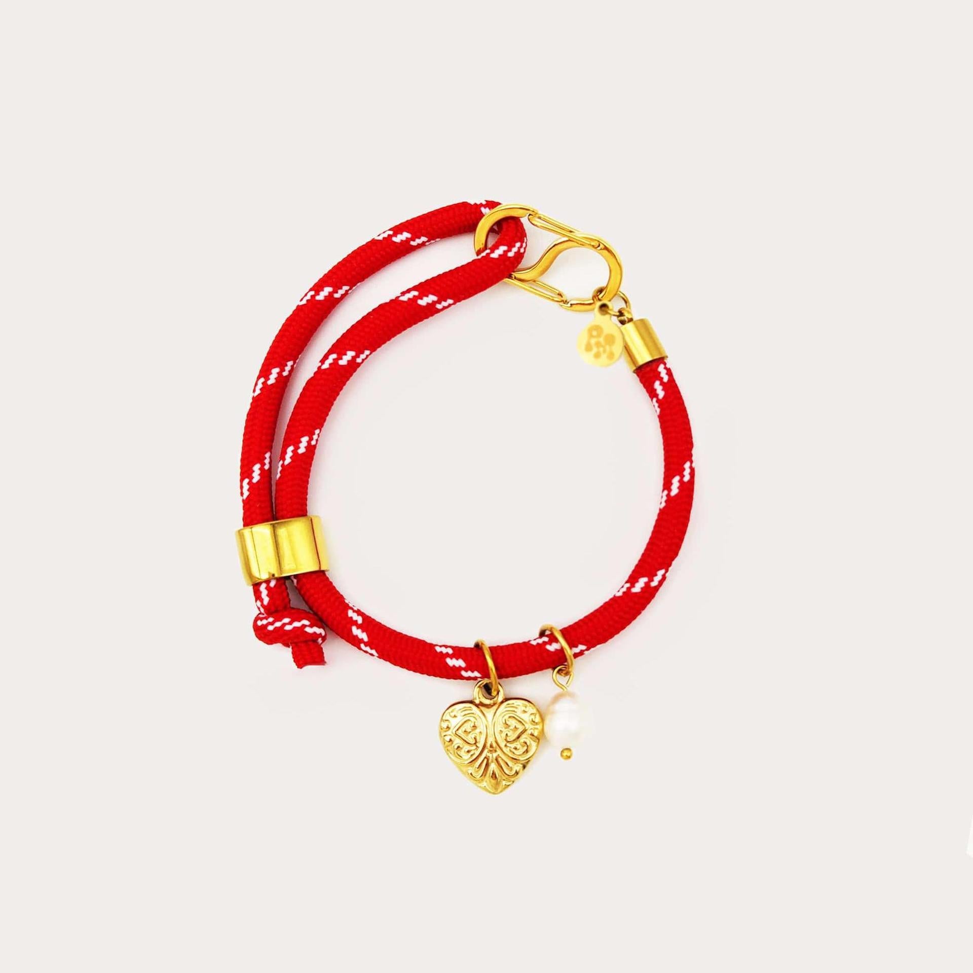 Wholesale Starfish Shell Pearl Rope Nylon Bracelet