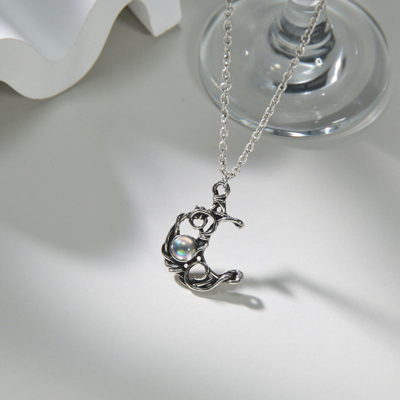 Wholesale Vintage Star and Moon Geometric Necklaces Earrings