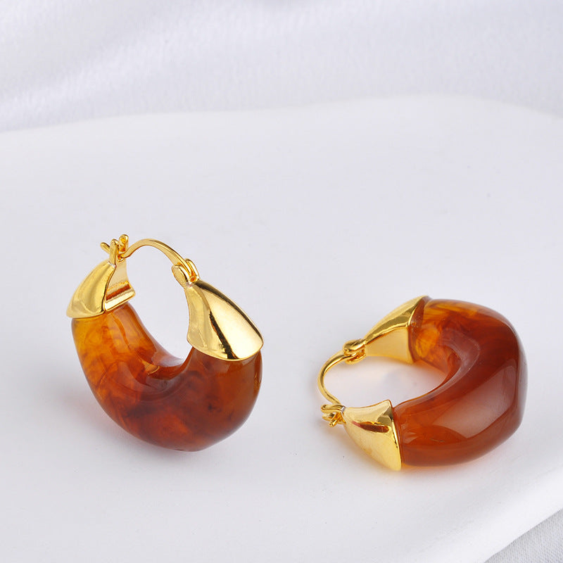 Wholesale  amber earrings popular earrings