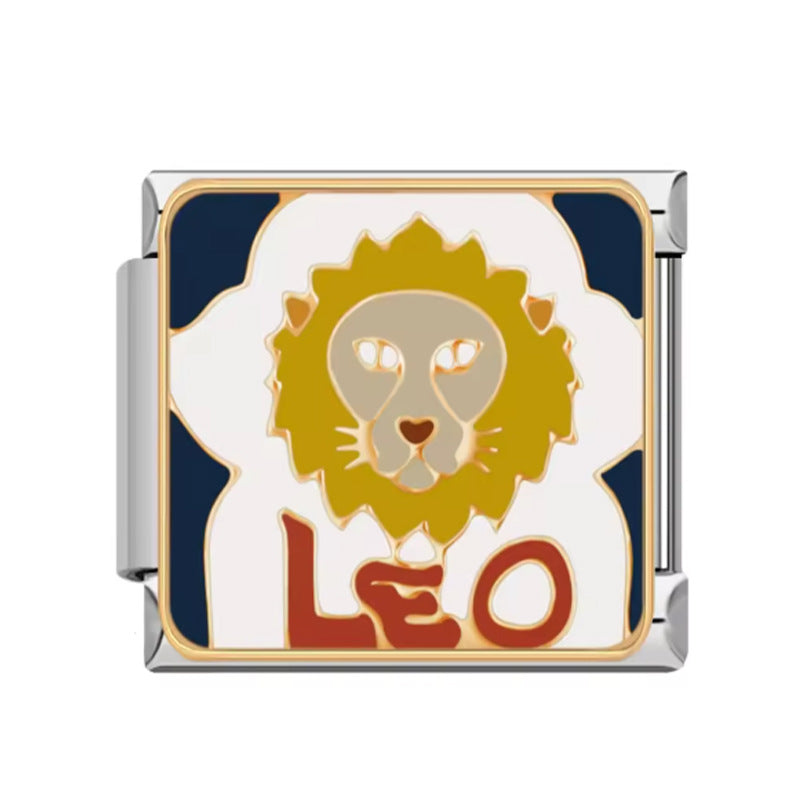 Wholesale Italian Charm Bracelet 9mm DIY Splicing Valentine's Day Series Stainless Steel Composable Bracelet