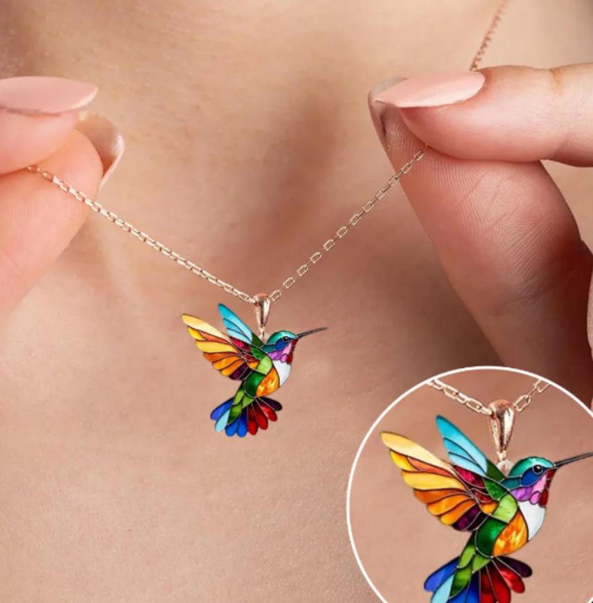 Wholesale  colorful bird acrylic earrings