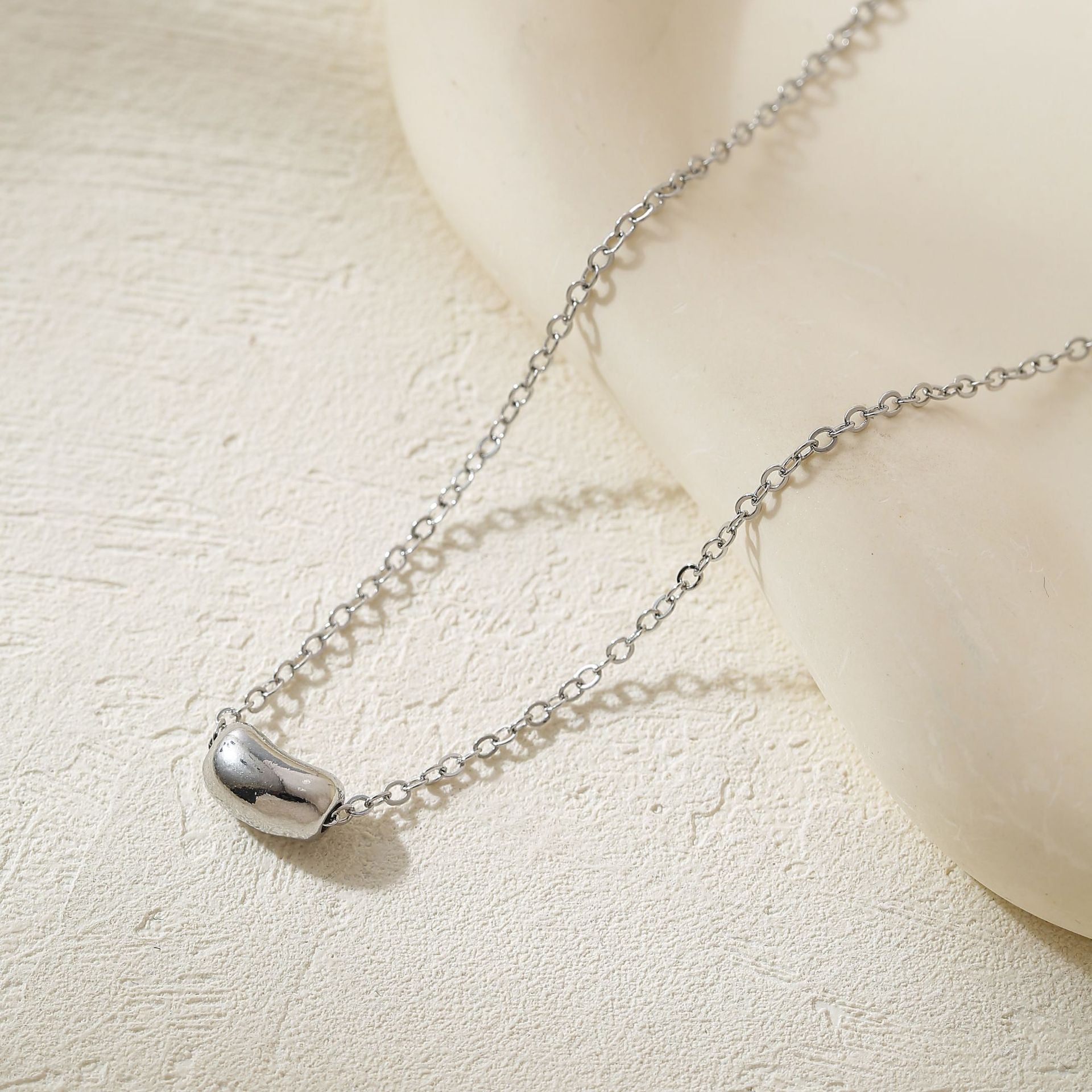 Wholesale Gold and Silver Two-color Necklace