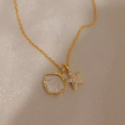 Wholesale Stainless steel summer necklace  jewelry creative necklace