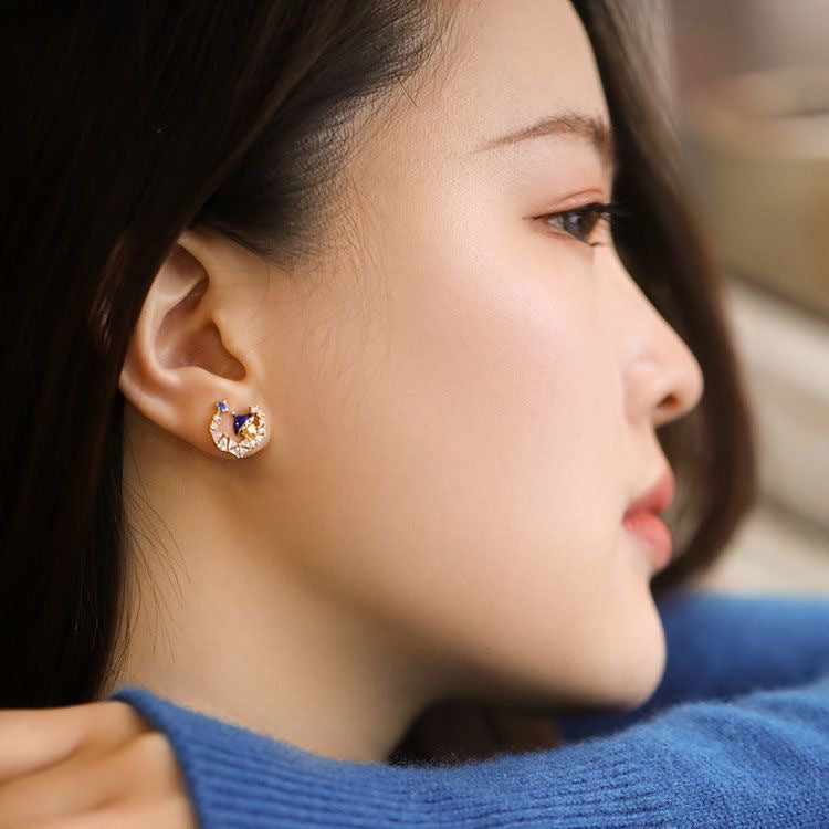 Wholesale  cartoon exquisite versatile fantasy fairy tale stud earrings