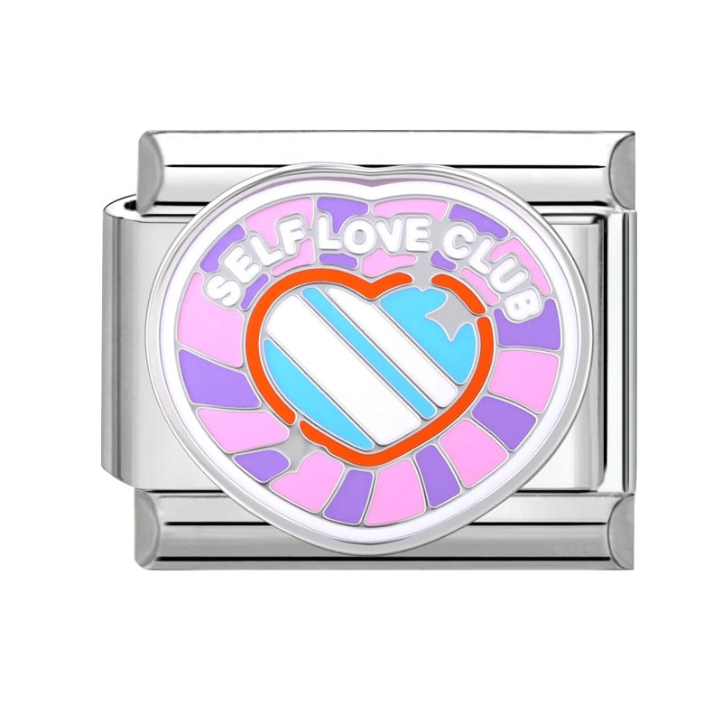 Wholesale Italian Charm Bracelet 9mm DIY Splicing Cute Creative Stainless Steel Composable Bracelet