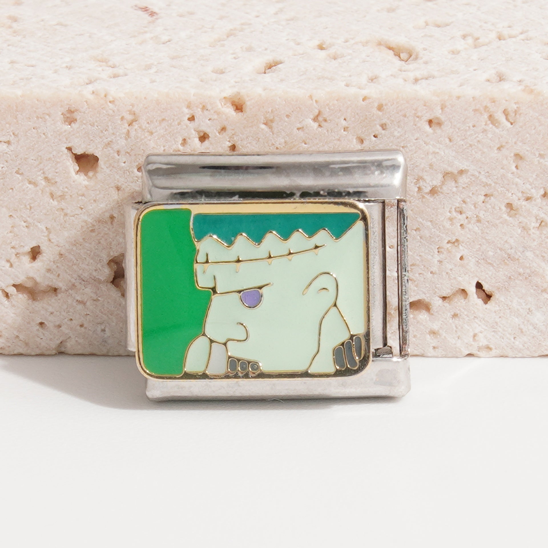 Wholesale Italian Charm Bracelet 9mm DIY Splicing Cute Creative Stainless Steel Composable Bracelet